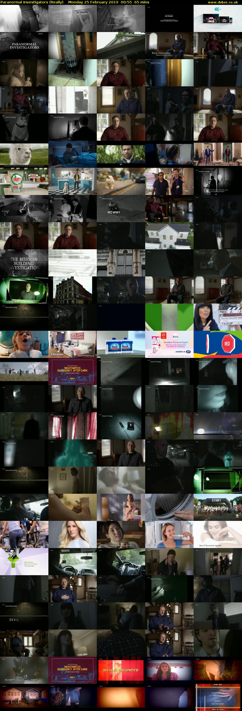 Paranormal Investigators (Really) Monday 25 February 2019 00:55 - 02:00