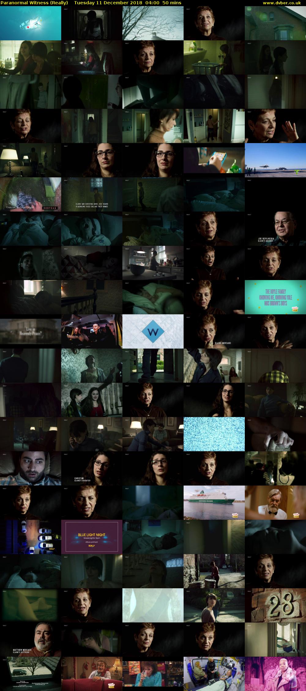 Paranormal Witness (Really) Tuesday 11 December 2018 04:00 - 04:50