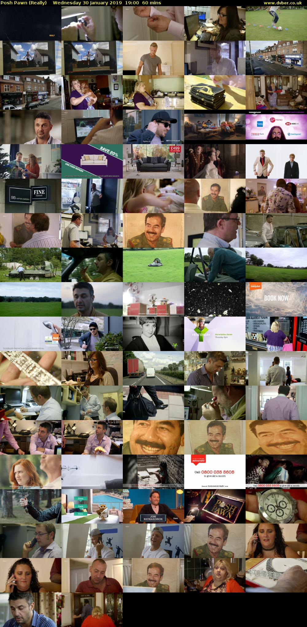 Posh Pawn (Really) Wednesday 30 January 2019 19:00 - 20:00