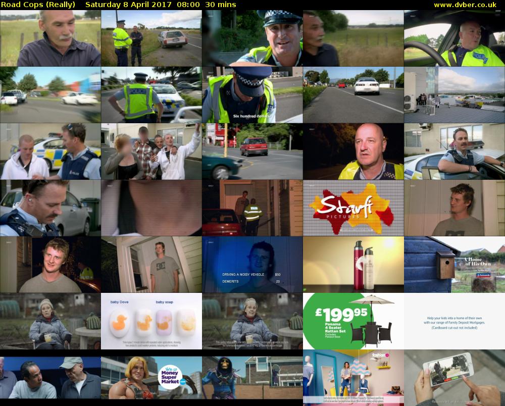 Road Cops (Really) Saturday 8 April 2017 08:00 - 08:30