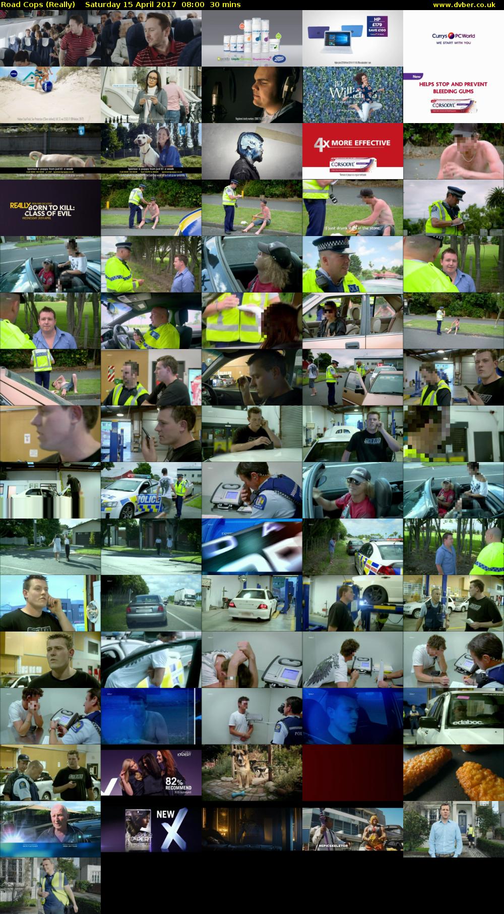 Road Cops (Really) Saturday 15 April 2017 08:00 - 08:30