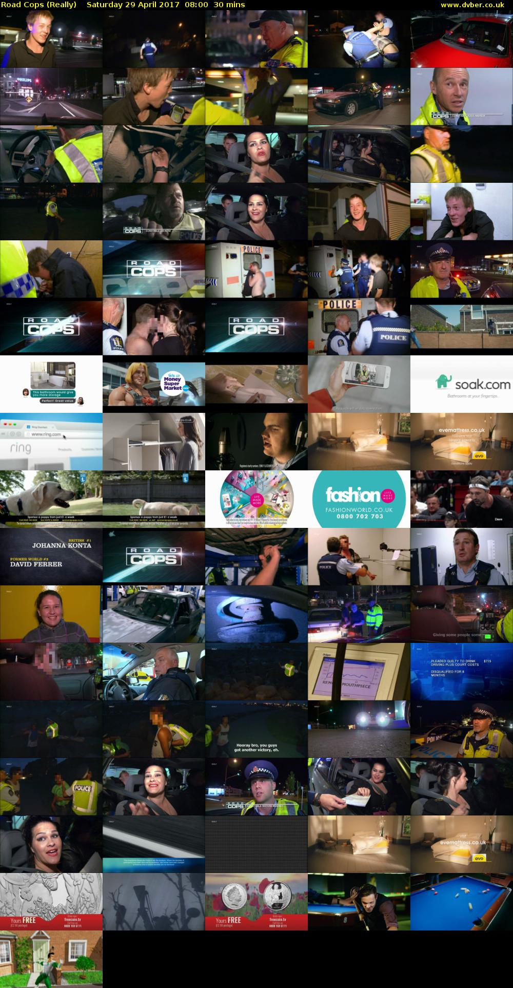 Road Cops (Really) Saturday 29 April 2017 08:00 - 08:30