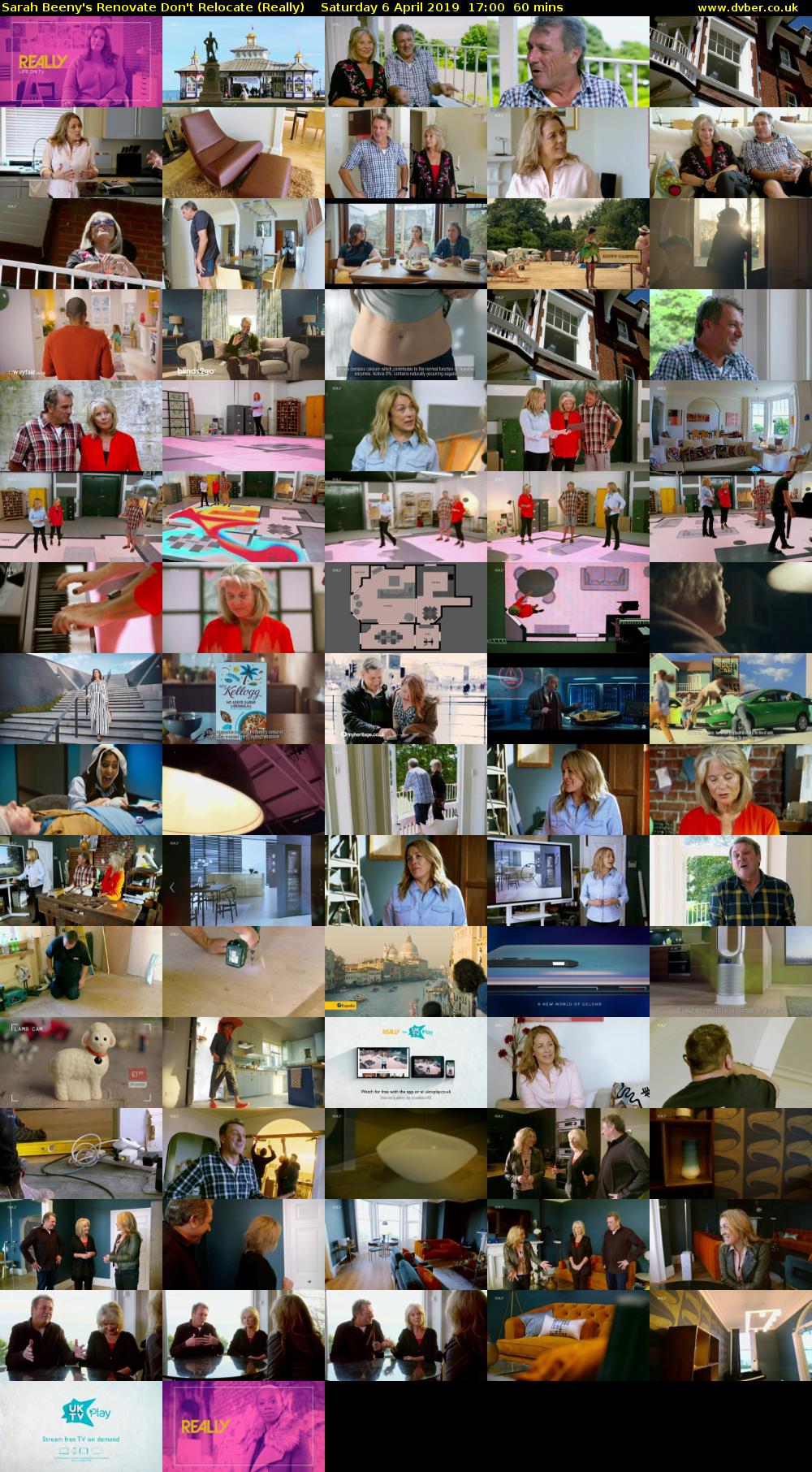 Sarah Beeny's Renovate Don't Relocate (Really) Saturday 6 April 2019 17:00 - 18:00