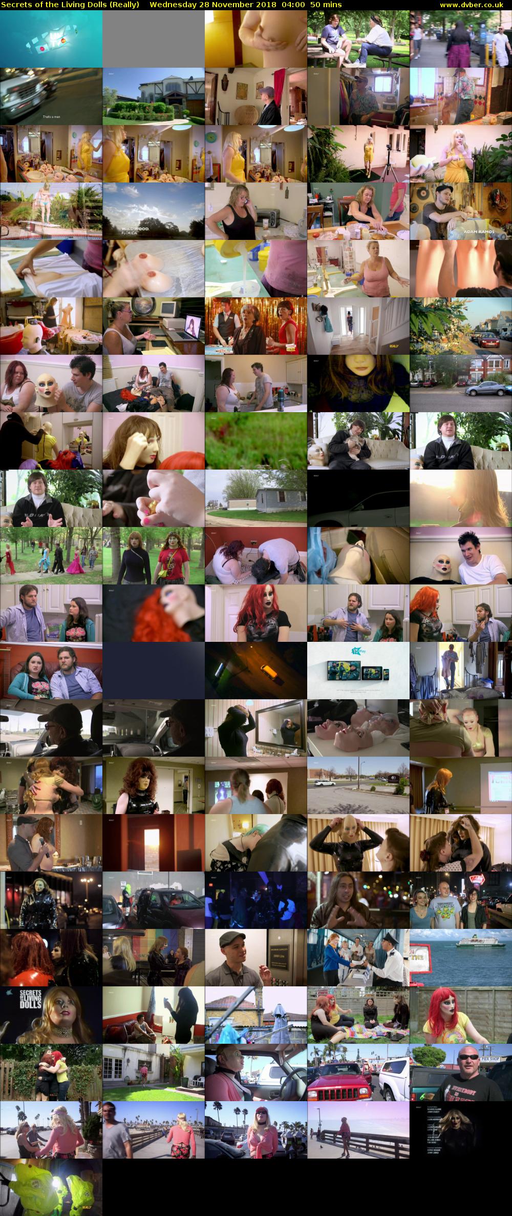 Secrets of the Living Dolls (Really) Wednesday 28 November 2018 04:00 - 04:50