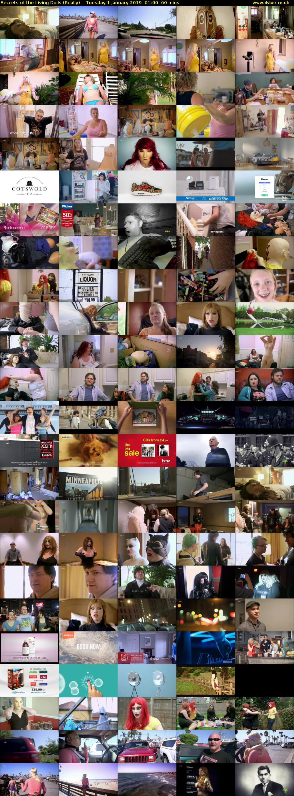 Secrets of the Living Dolls (Really) Tuesday 1 January 2019 01:00 - 02:00