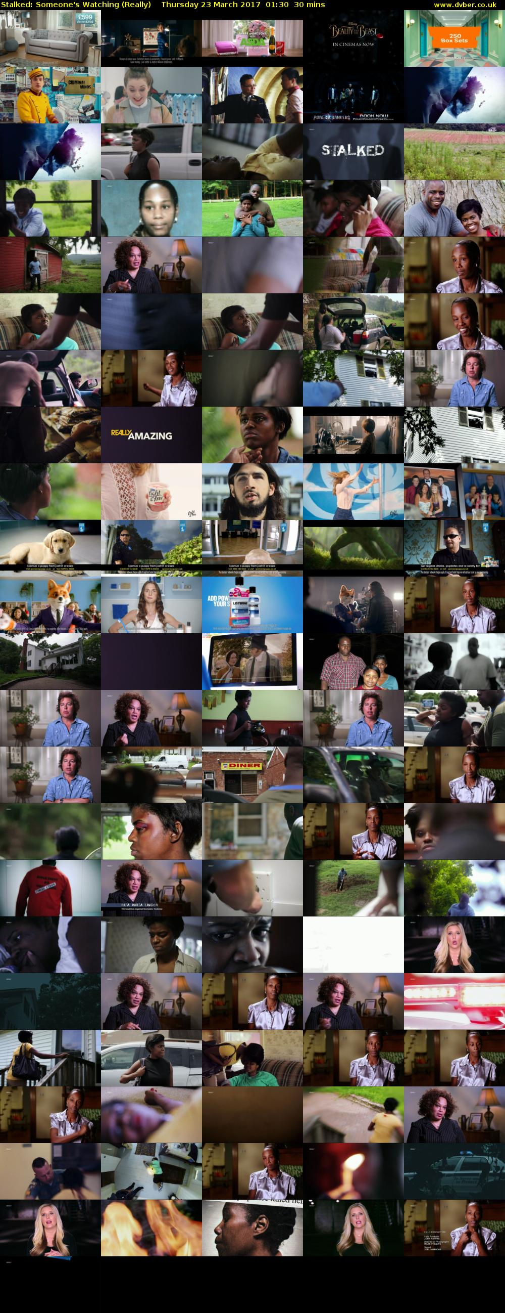 Stalked: Someone's Watching (Really) Thursday 23 March 2017 01:30 - 02:00