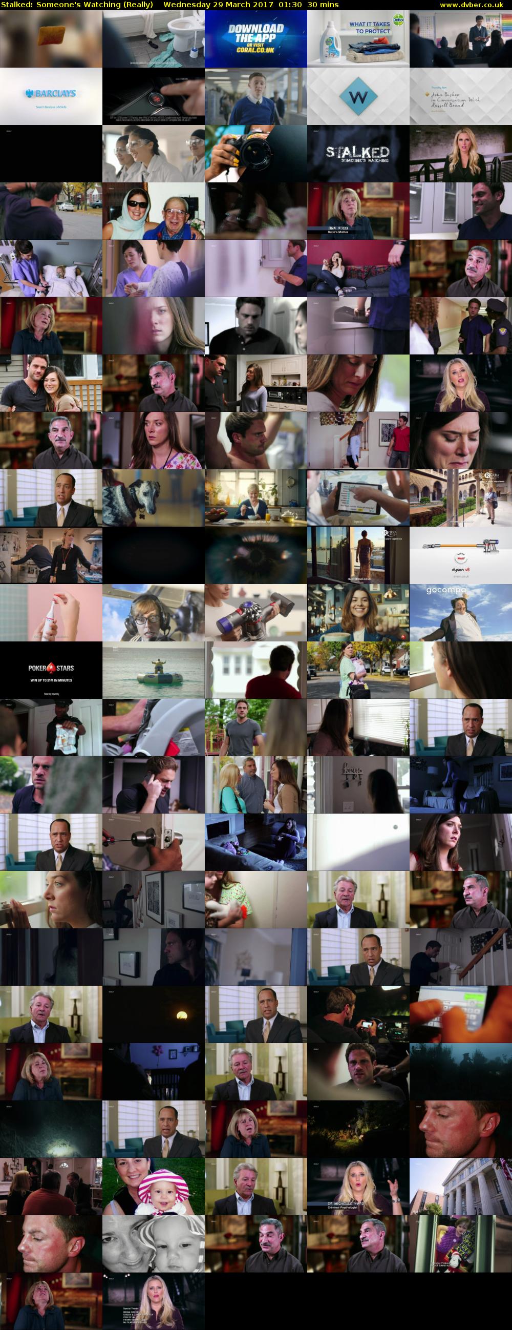 Stalked: Someone's Watching (Really) Wednesday 29 March 2017 01:30 - 02:00
