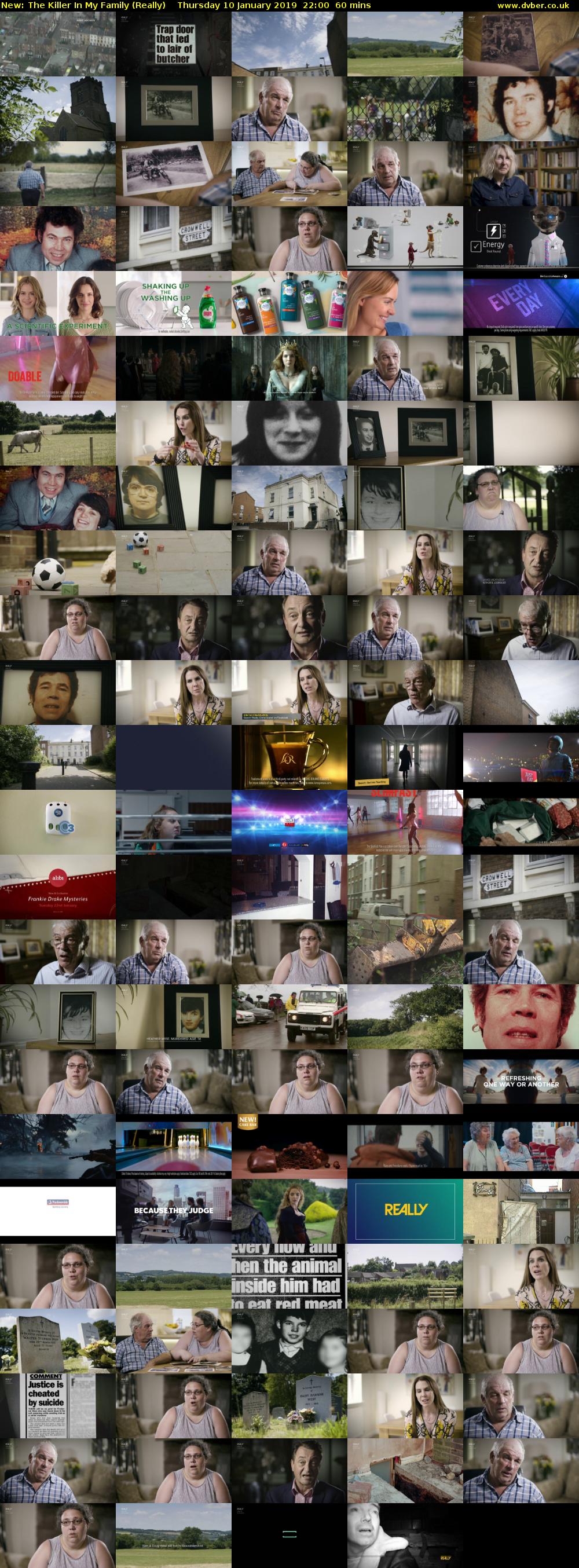 The Killer In My Family (Really) Thursday 10 January 2019 22:00 - 23:00