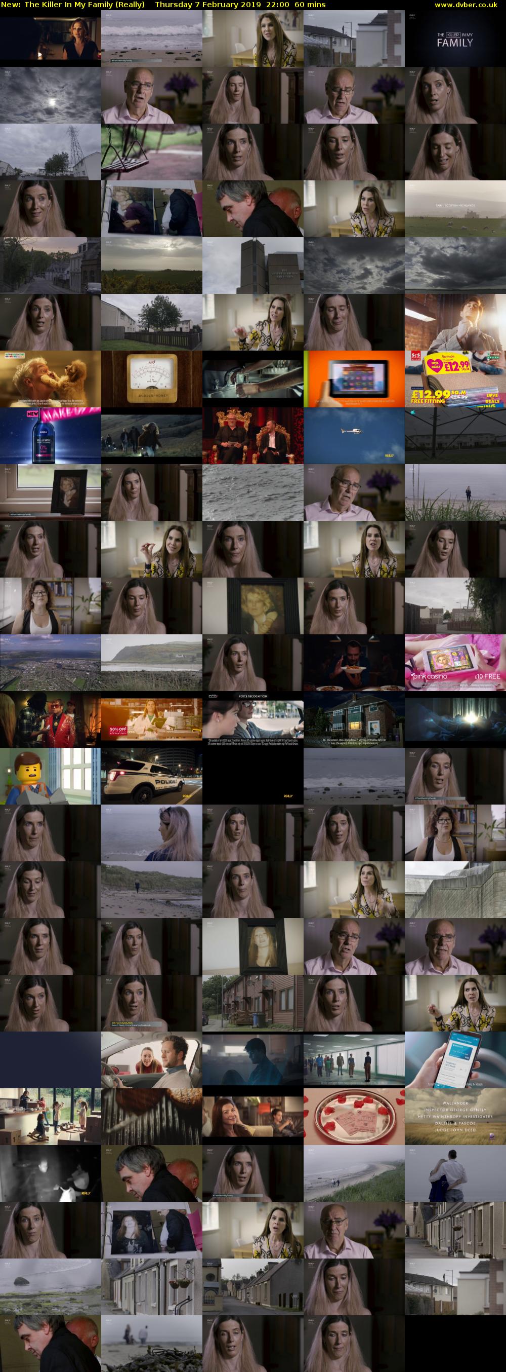 The Killer In My Family (Really) Thursday 7 February 2019 22:00 - 23:00
