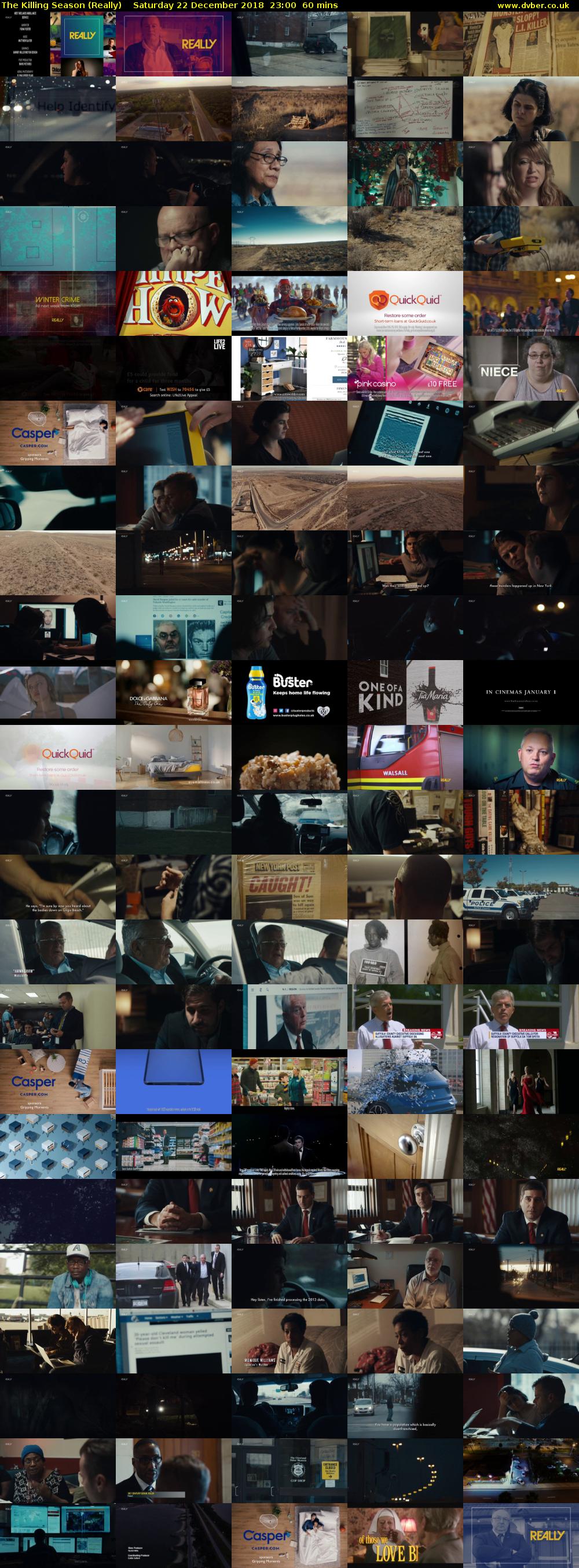 The Killing Season (Really) Saturday 22 December 2018 23:00 - 00:00