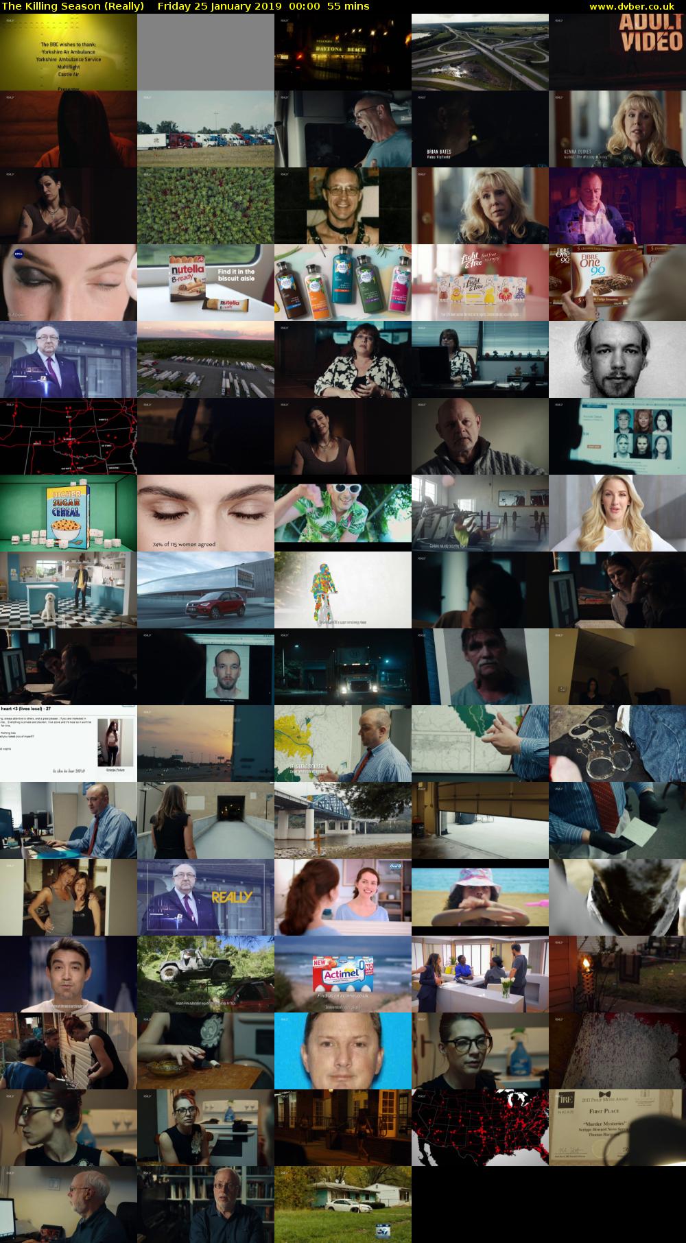 The Killing Season (Really) Friday 25 January 2019 00:00 - 00:55