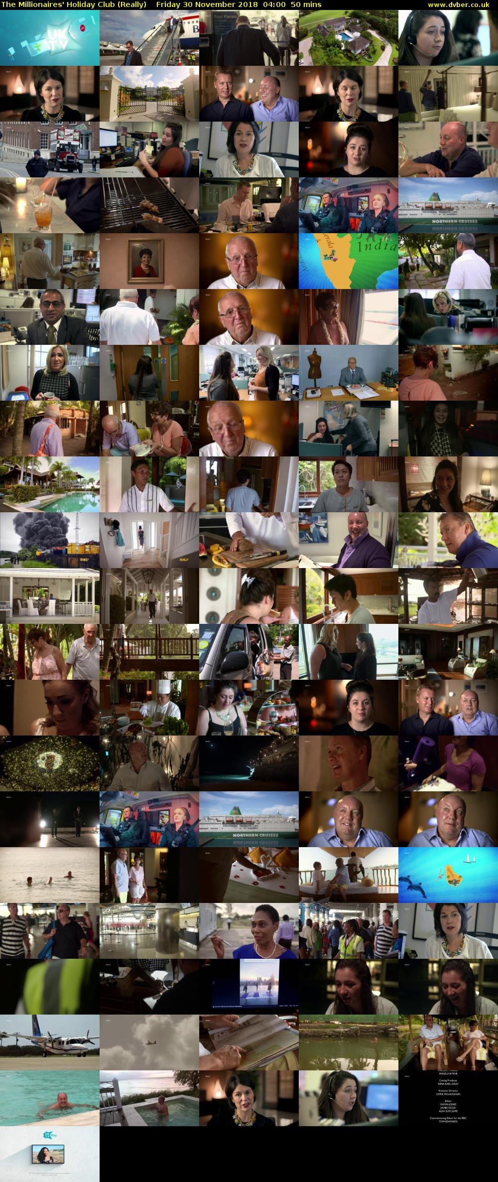 The Millionaires' Holiday Club (Really) Friday 30 November 2018 04:00 - 04:50