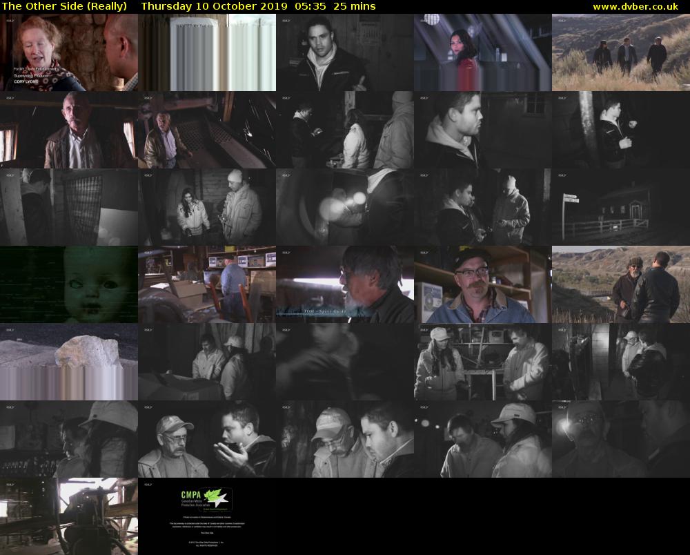 The Other Side (Really) Thursday 10 October 2019 05:35 - 06:00