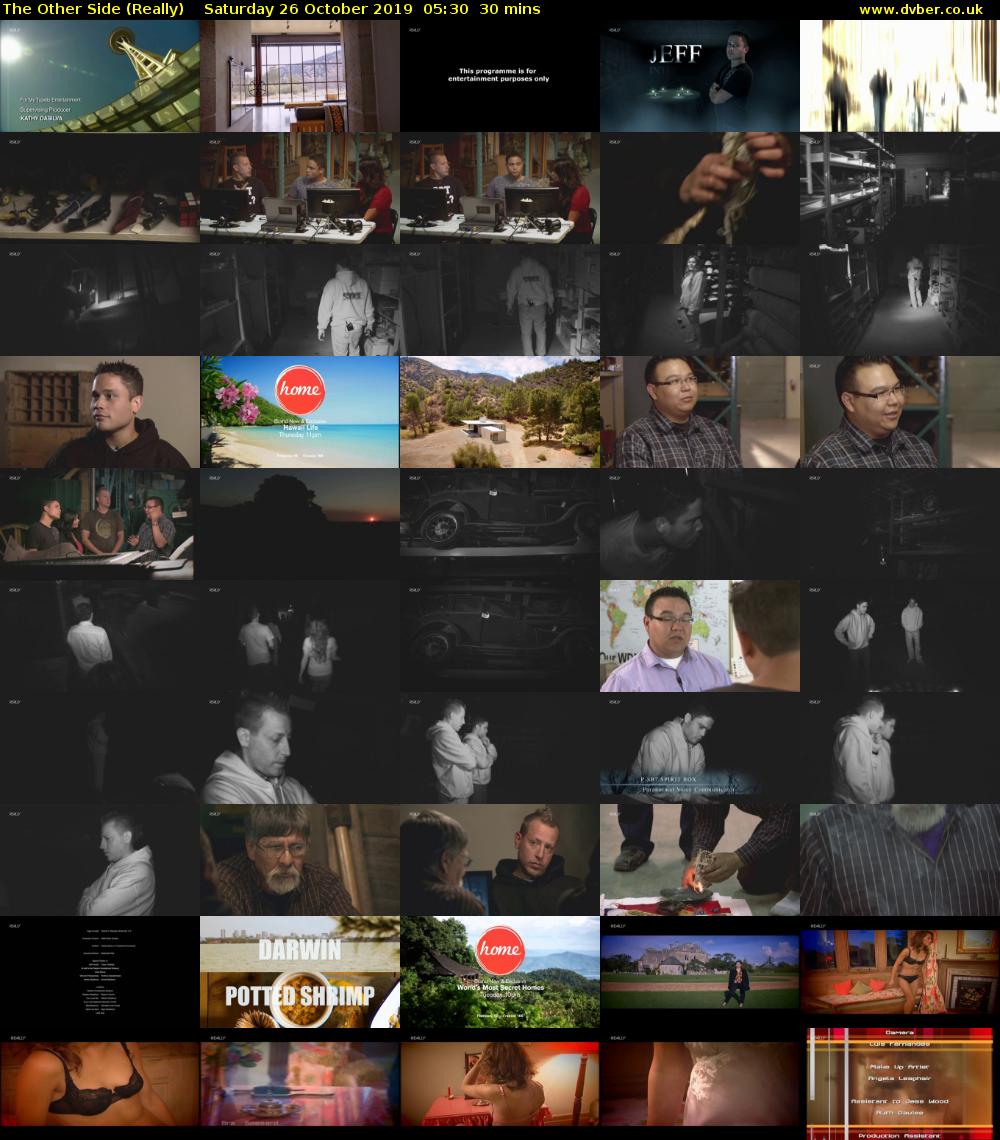 The Other Side (Really) Saturday 26 October 2019 05:30 - 06:00