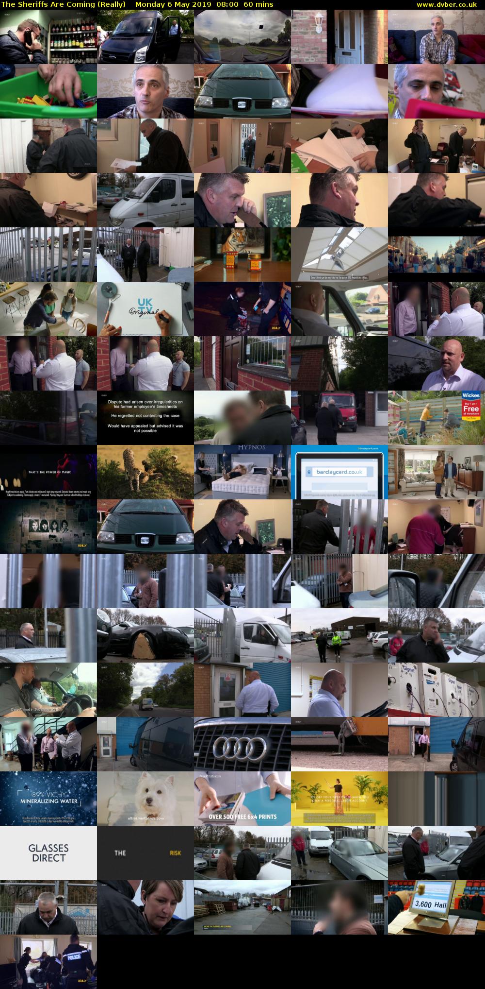 The Sheriffs Are Coming (Really) Monday 6 May 2019 08:00 - 09:00