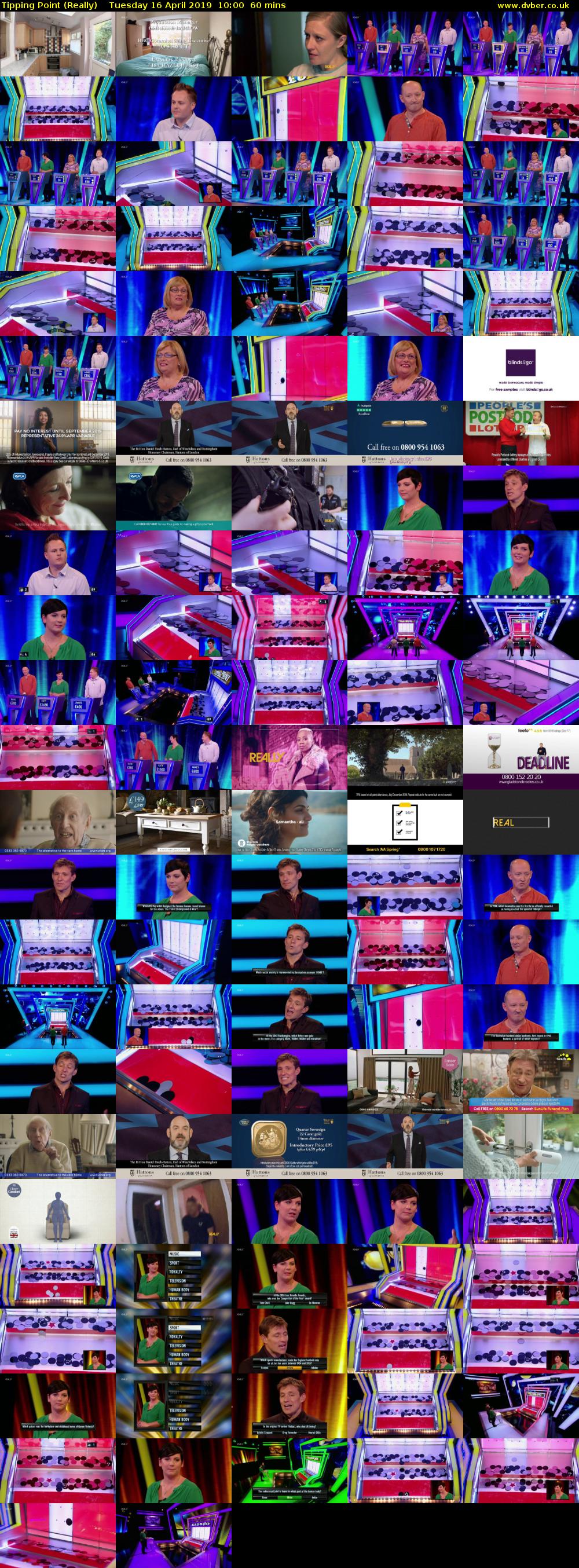 Tipping Point (Really) Tuesday 16 April 2019 10:00 - 11:00
