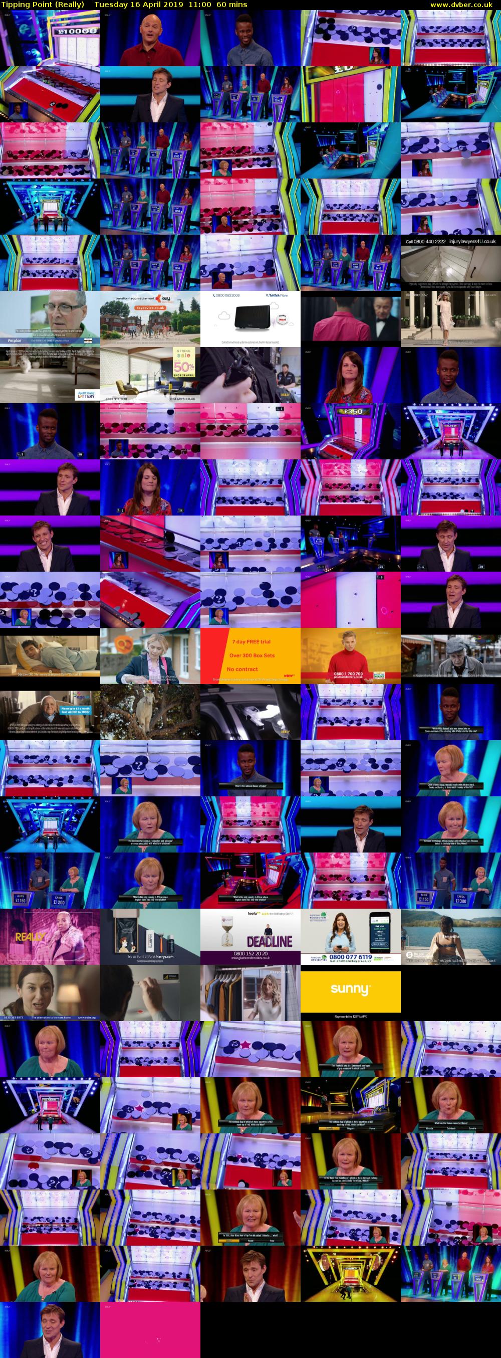 Tipping Point (Really) Tuesday 16 April 2019 11:00 - 12:00