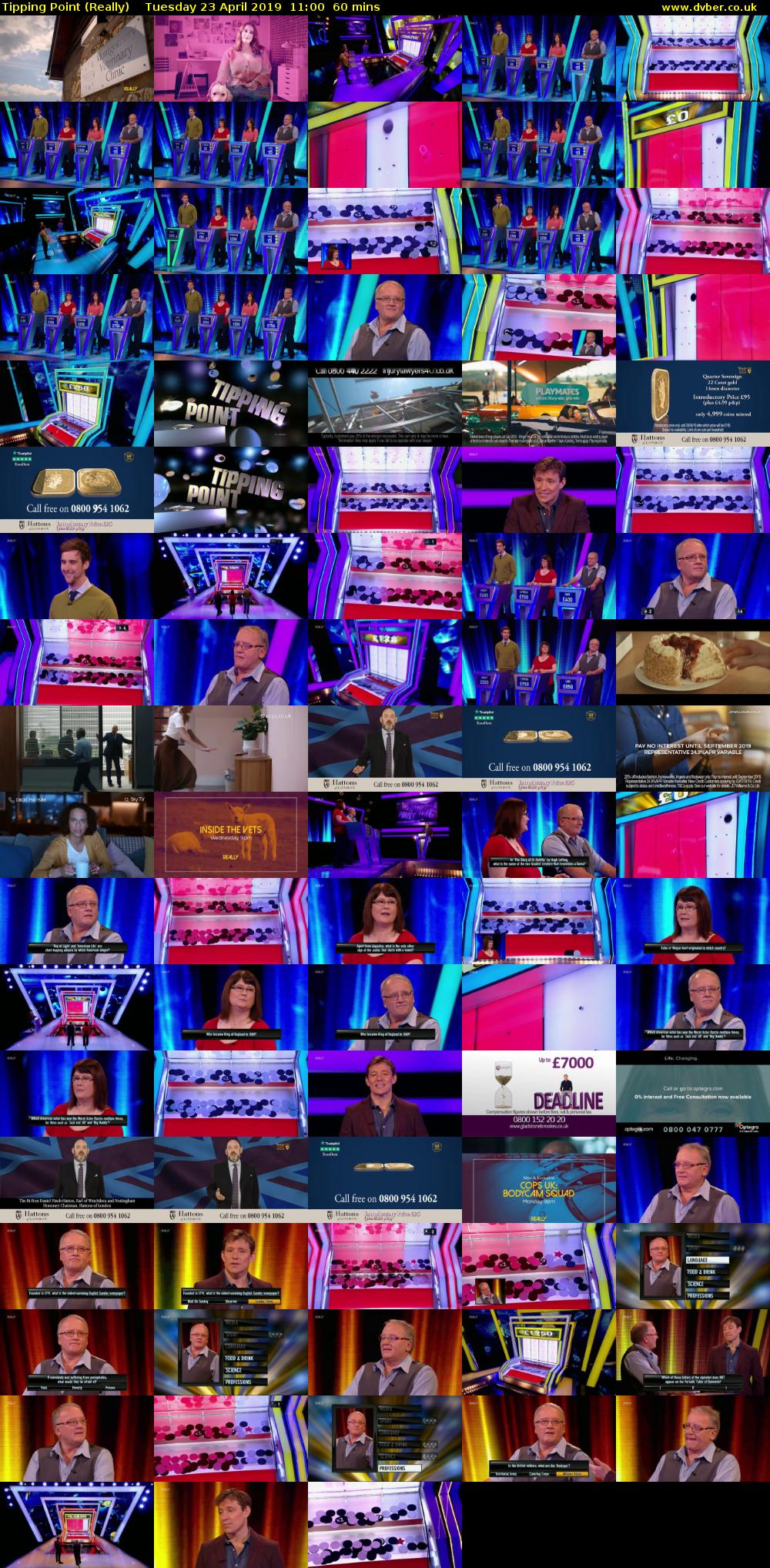 Tipping Point (Really) Tuesday 23 April 2019 11:00 - 12:00