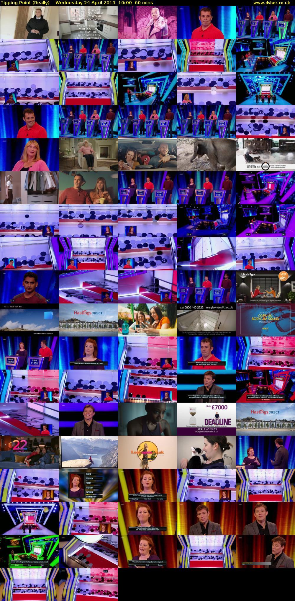 Tipping Point (Really) Wednesday 24 April 2019 10:00 - 11:00