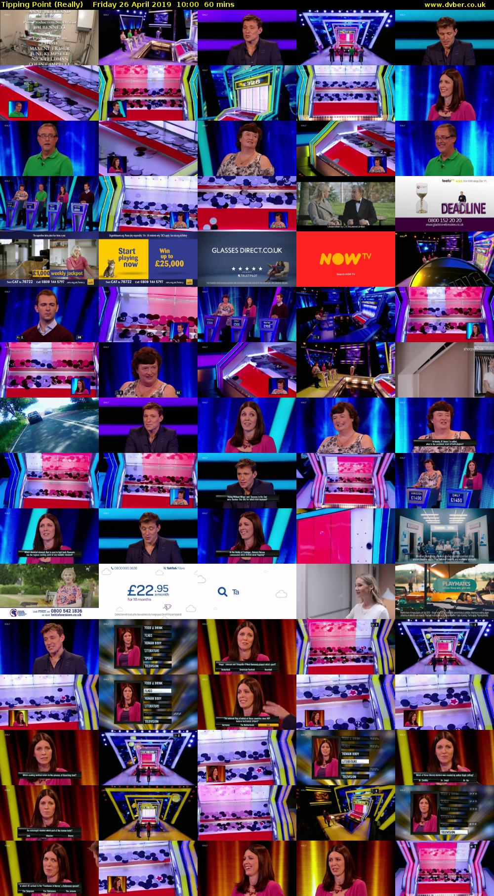Tipping Point (Really) Friday 26 April 2019 10:00 - 11:00