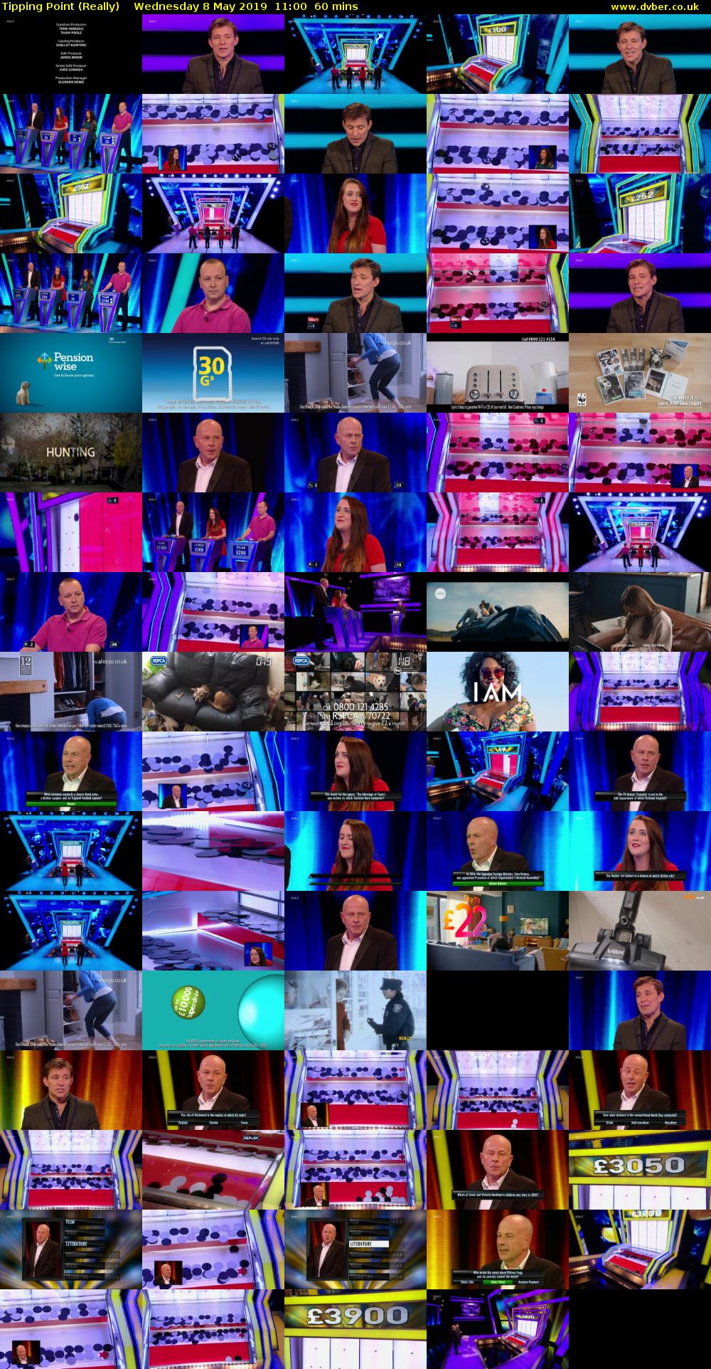 Tipping Point (Really) Wednesday 8 May 2019 11:00 - 12:00