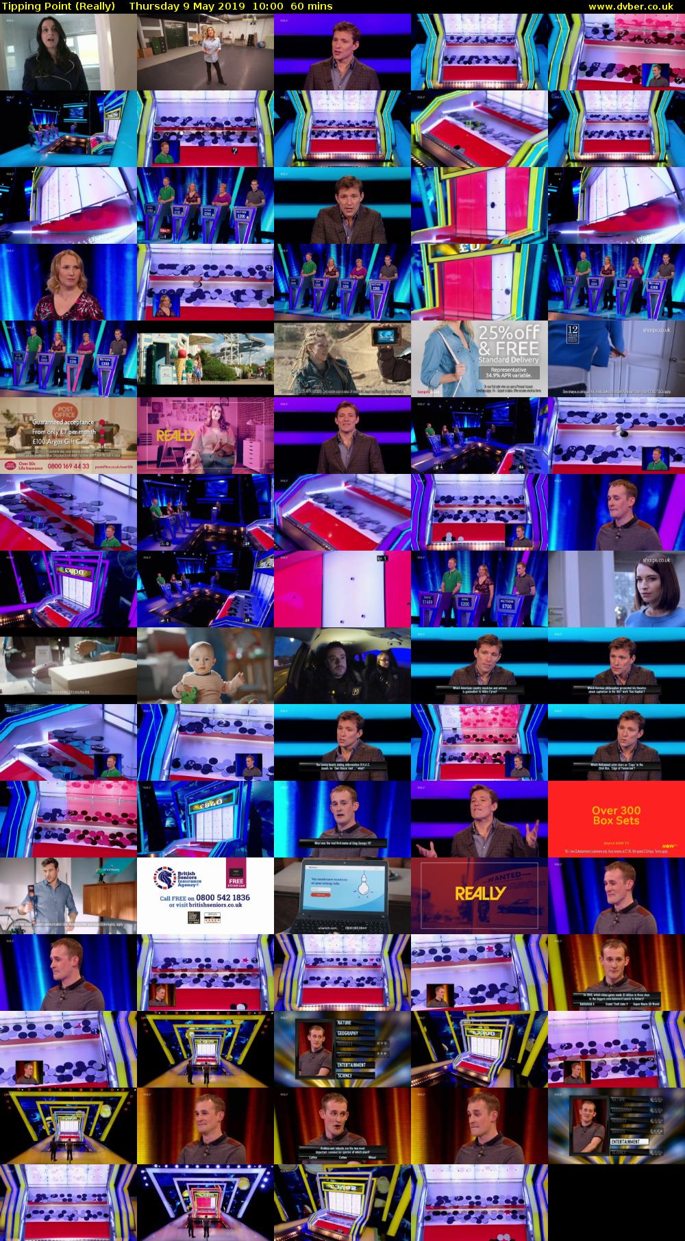 Tipping Point (Really) Thursday 9 May 2019 10:00 - 11:00