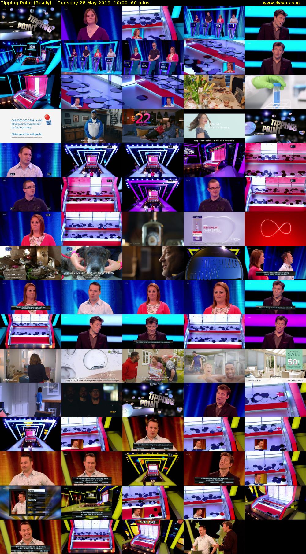 Tipping Point (Really) Tuesday 28 May 2019 10:00 - 11:00