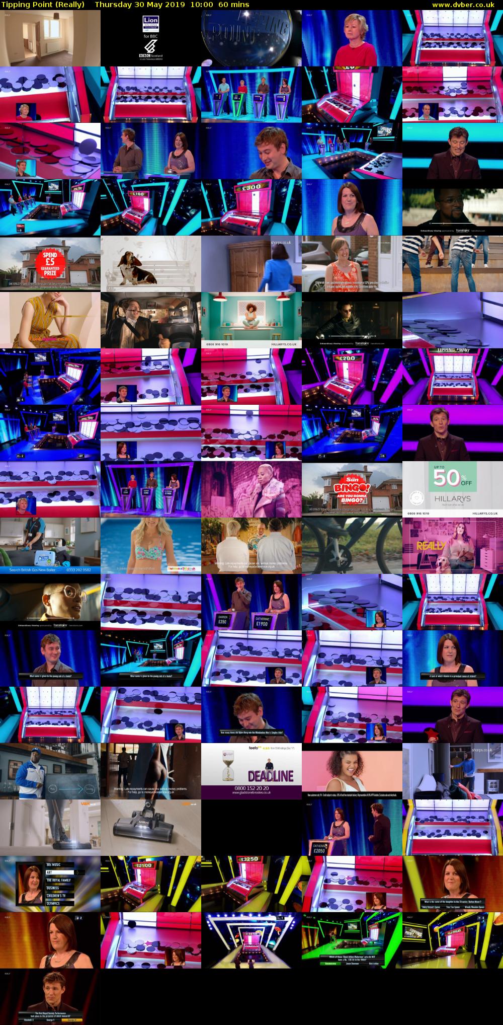 Tipping Point (Really) Thursday 30 May 2019 10:00 - 11:00