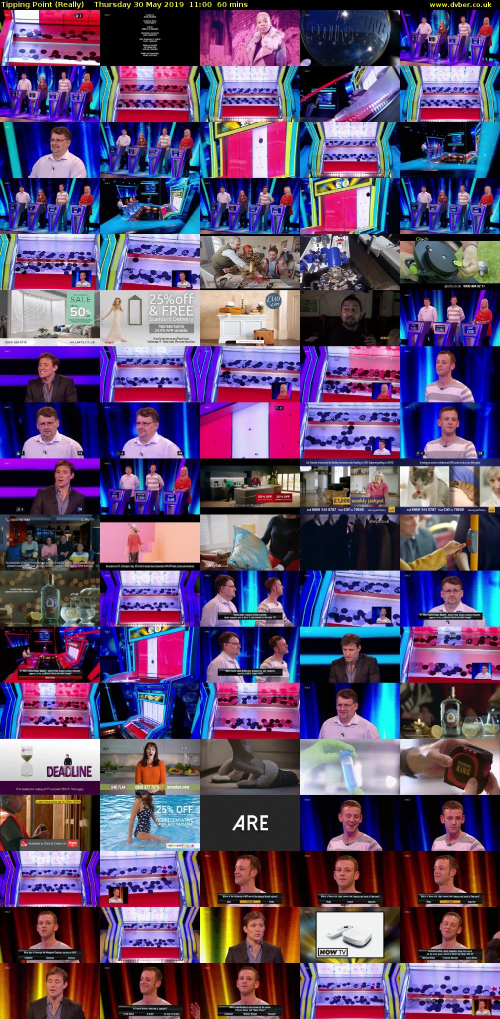 Tipping Point (Really) Thursday 30 May 2019 11:00 - 12:00