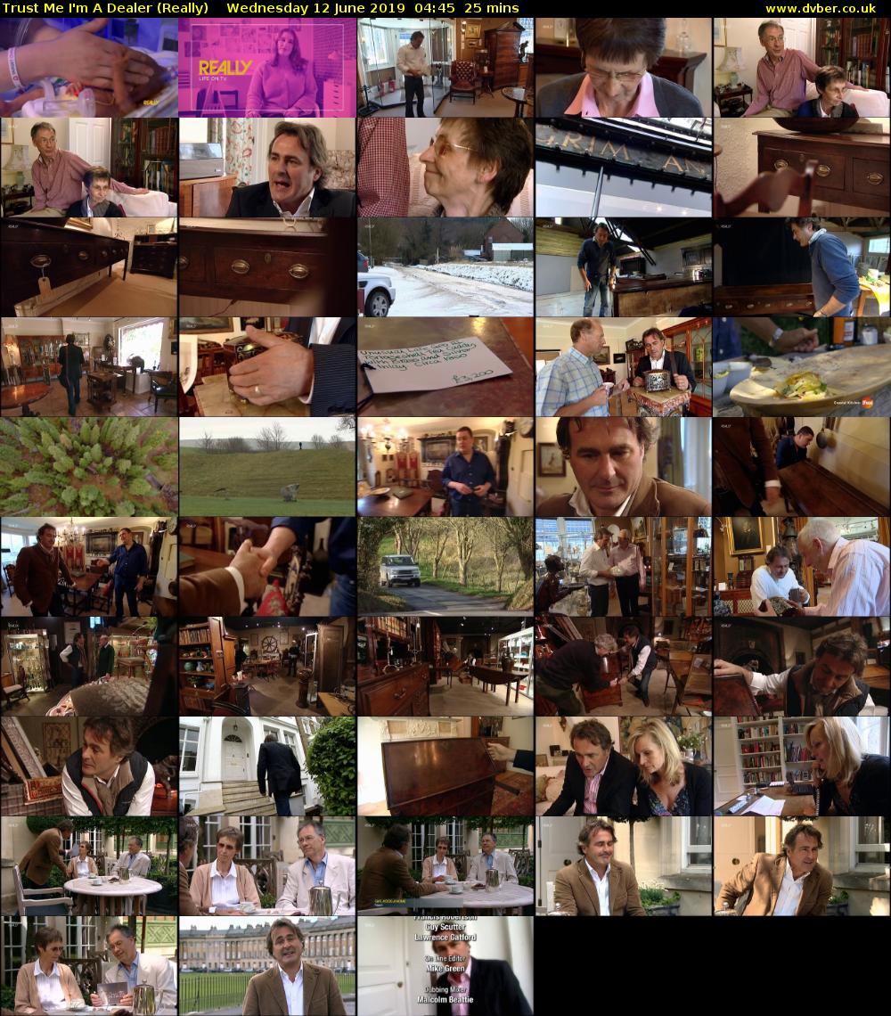 Trust Me I'm a Dealer (Really) Wednesday 12 June 2019 04:45 - 05:10