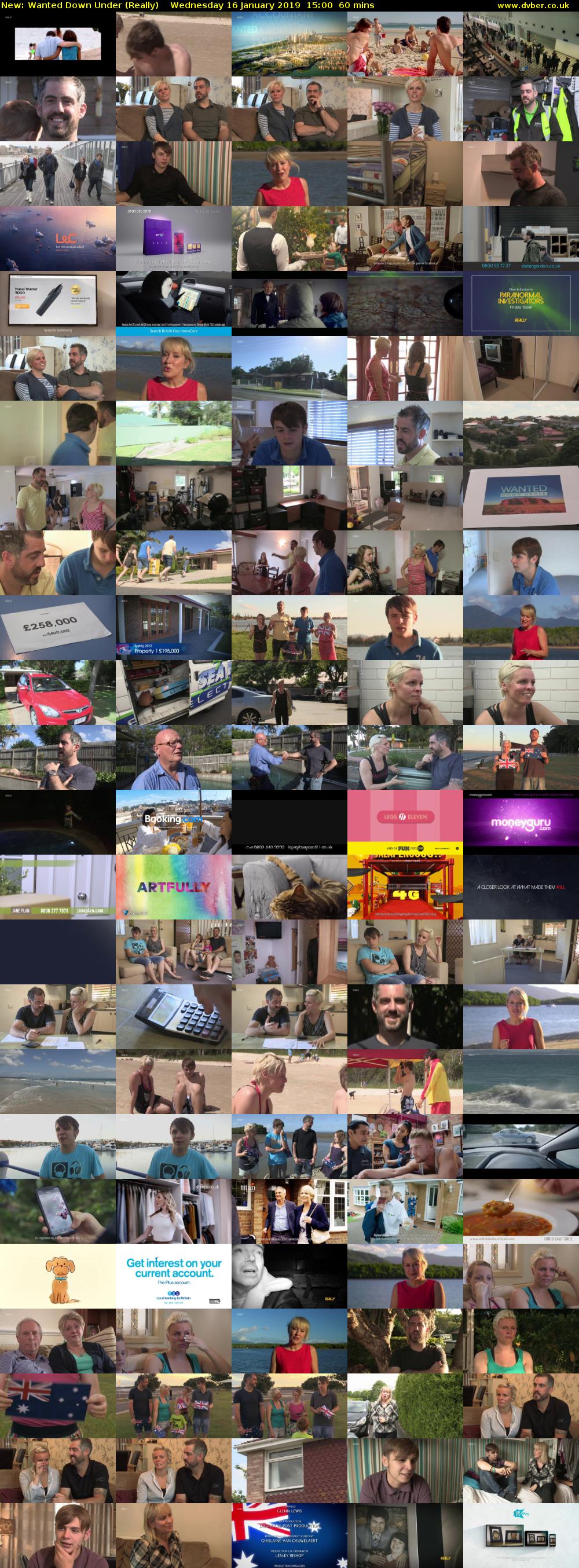 Wanted Down Under (Really) Wednesday 16 January 2019 15:00 - 16:00