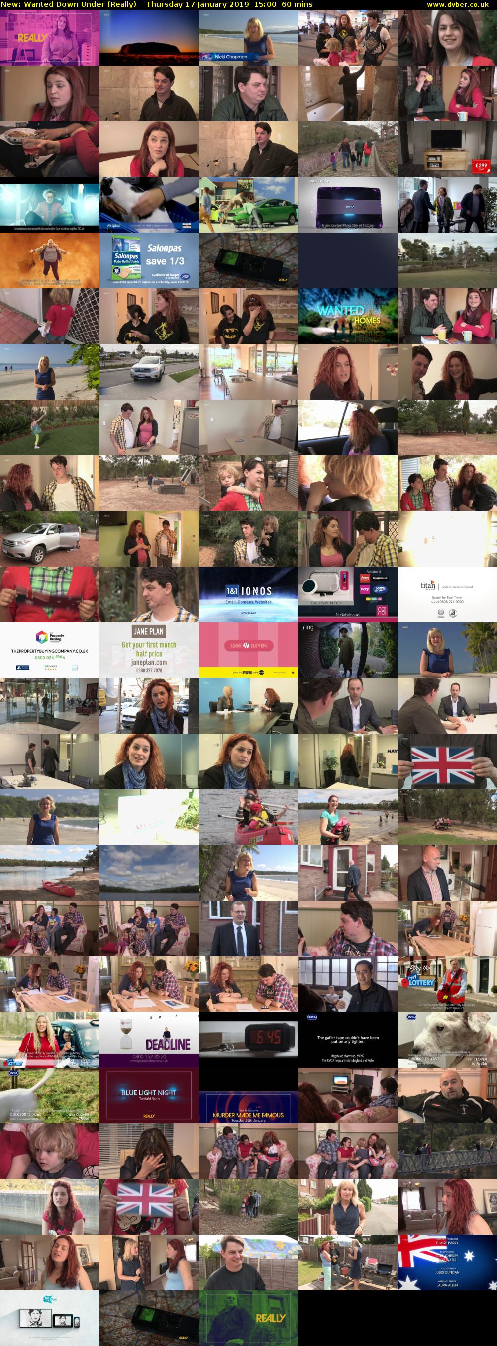 Wanted Down Under (Really) Thursday 17 January 2019 15:00 - 16:00