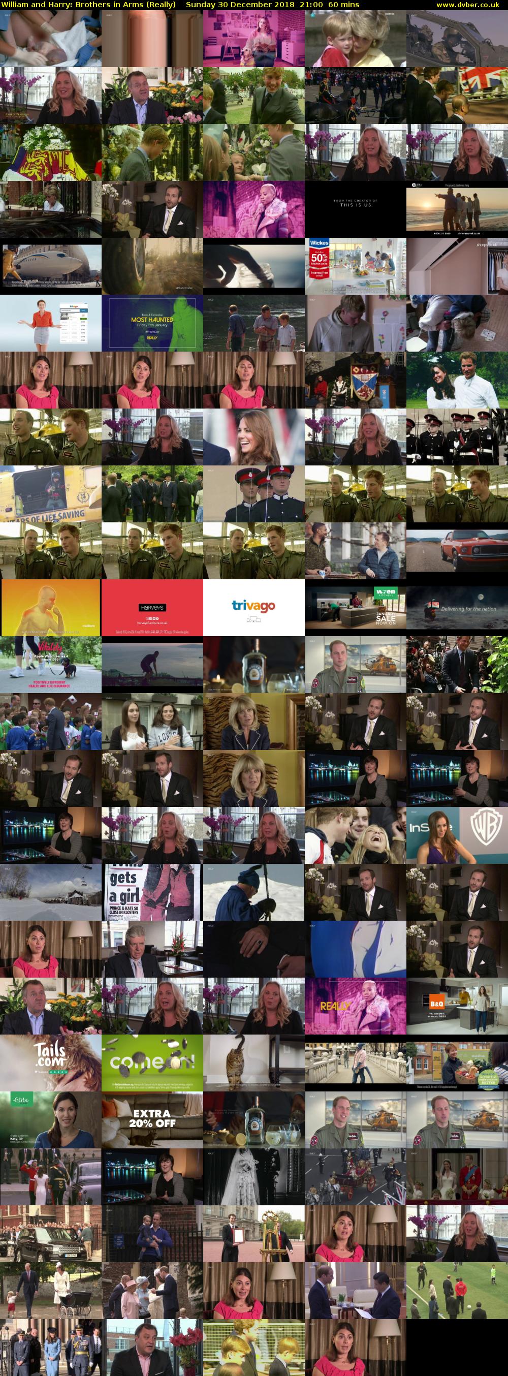 William and Harry: Brothers in Arms (Really) Sunday 30 December 2018 21:00 - 22:00