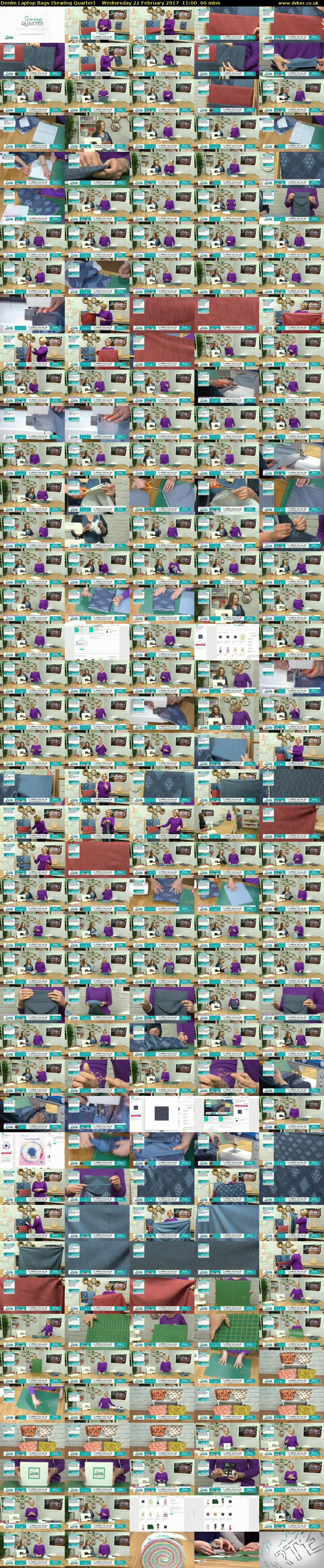 Denim Laptop Bags (Sewing Quarter) Wednesday 22 February 2017 11:00 - 12:00