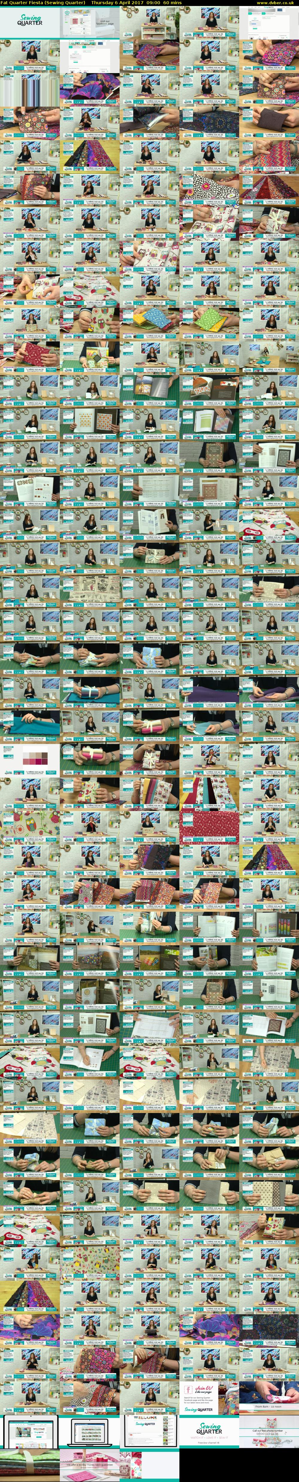 Fat Quarter Fiesta (Sewing Quarter) Thursday 6 April 2017 09:00 - 10:00