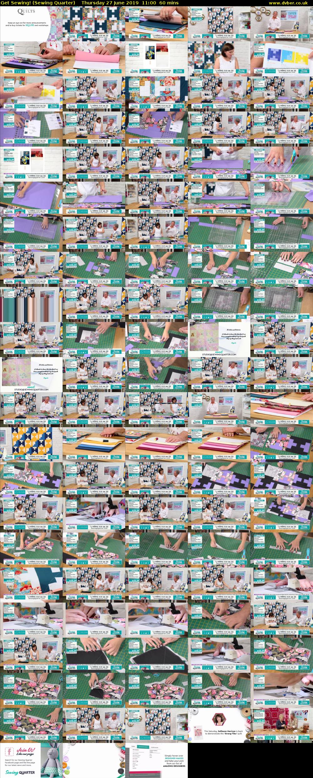 Get Sewing! (Sewing Quarter) Thursday 27 June 2019 11:00 - 12:00