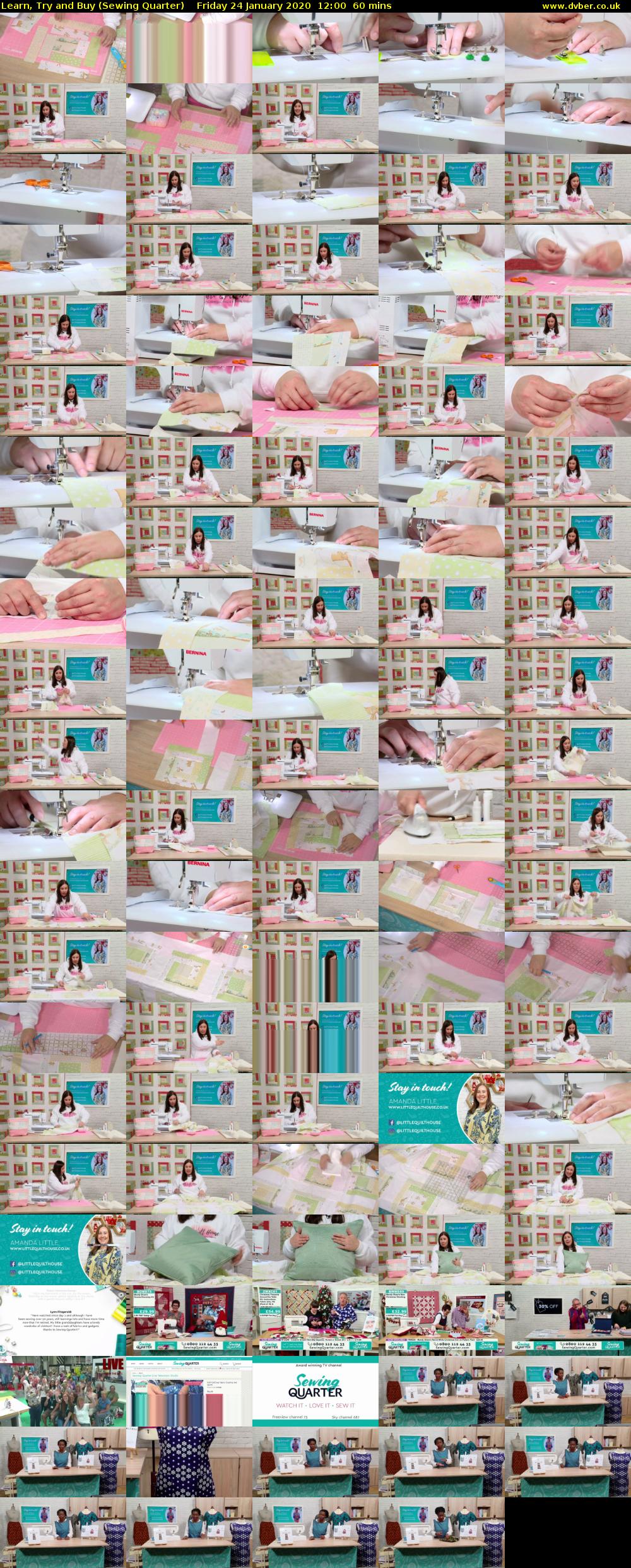 Learn, Try and Buy (Sewing Quarter) Friday 24 January 2020 12:00 - 13:00