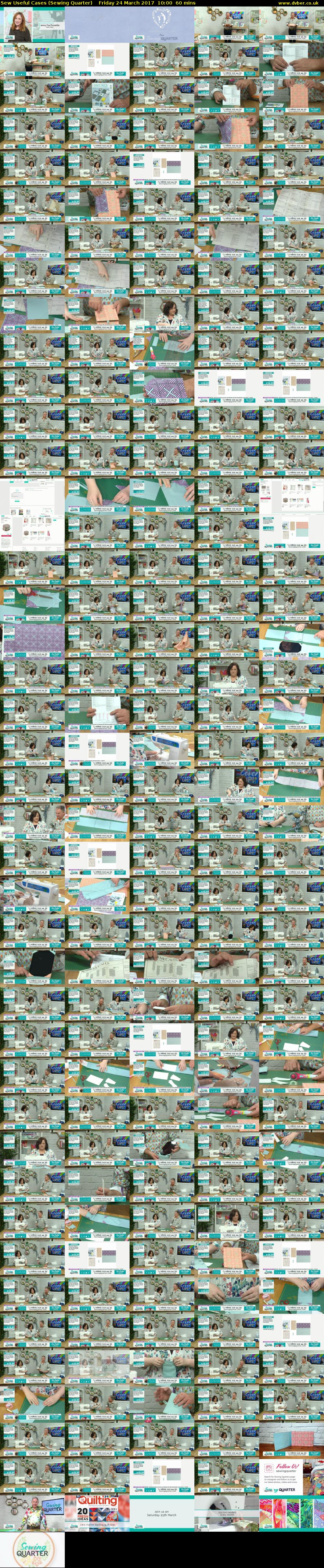 Sew Useful Cases (Sewing Quarter) Friday 24 March 2017 10:00 - 11:00