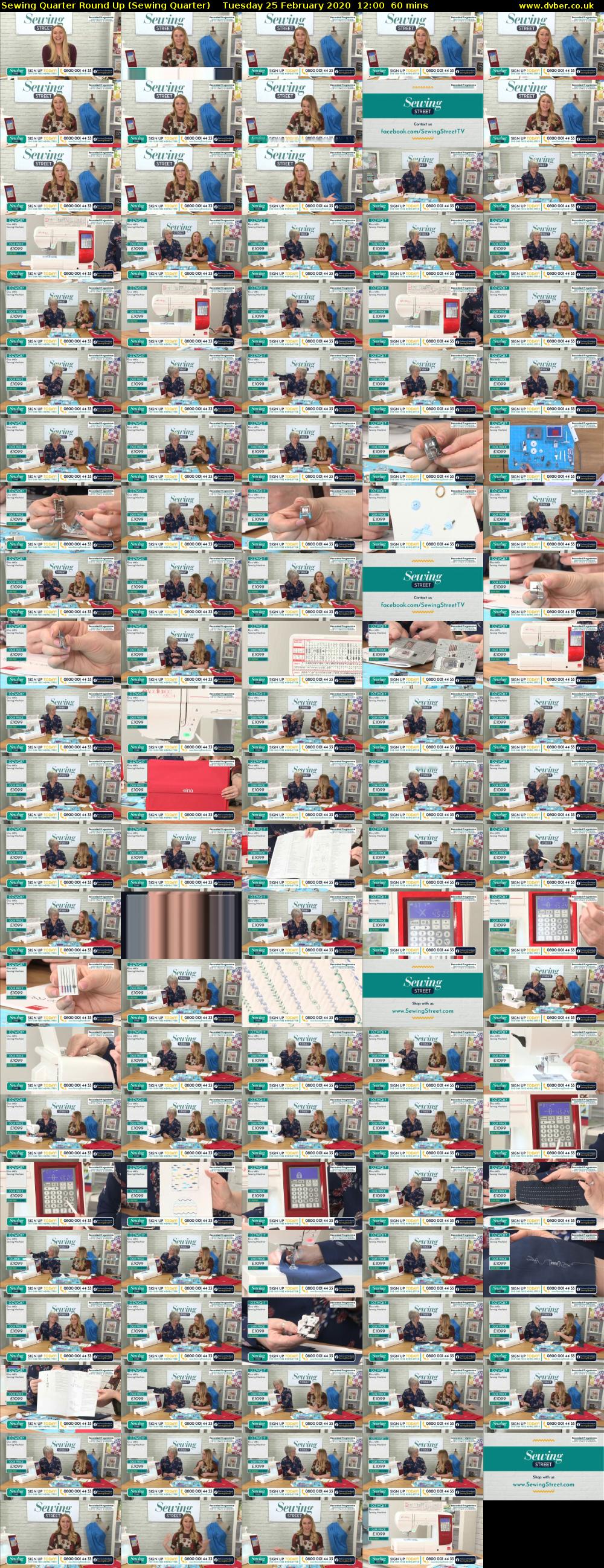 Sewing Quarter Round Up (Sewing Quarter) Tuesday 25 February 2020 12:00 - 13:00