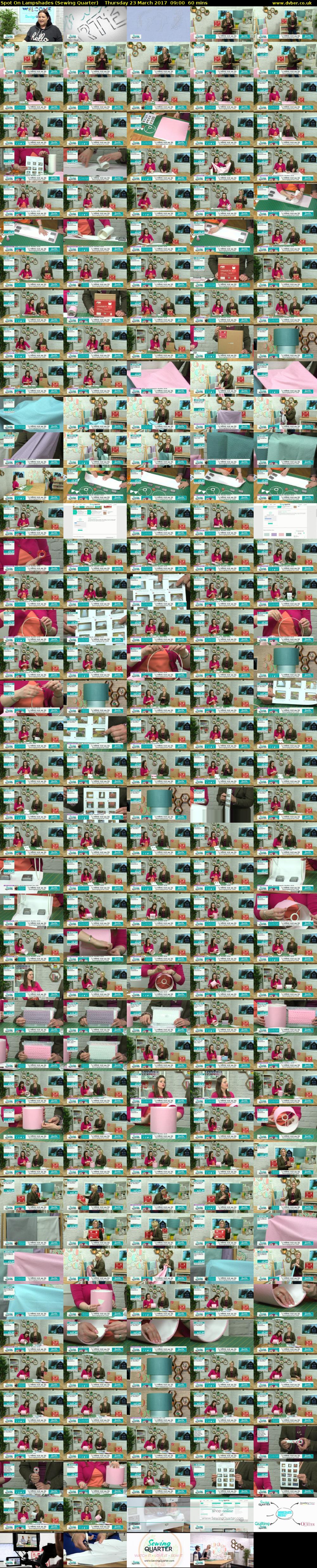 Spot On Lampshades (Sewing Quarter) Thursday 23 March 2017 09:00 - 10:00