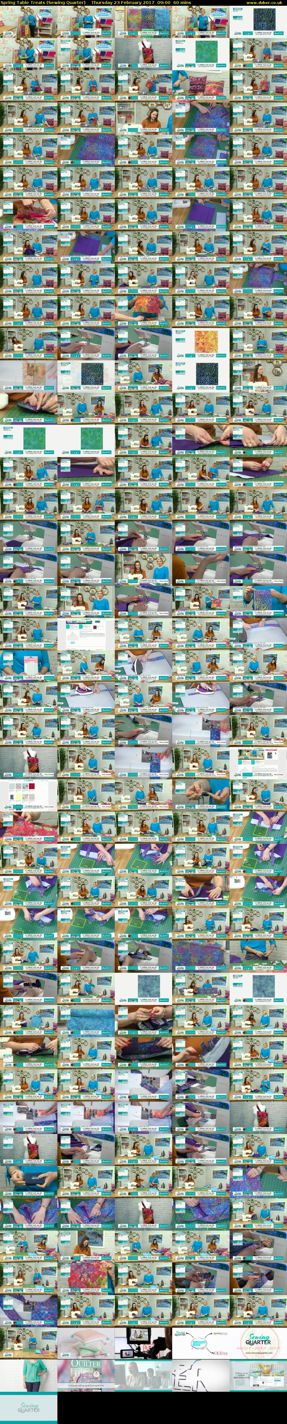 Spring Table Treats (Sewing Quarter) Thursday 23 February 2017 09:00 - 10:00