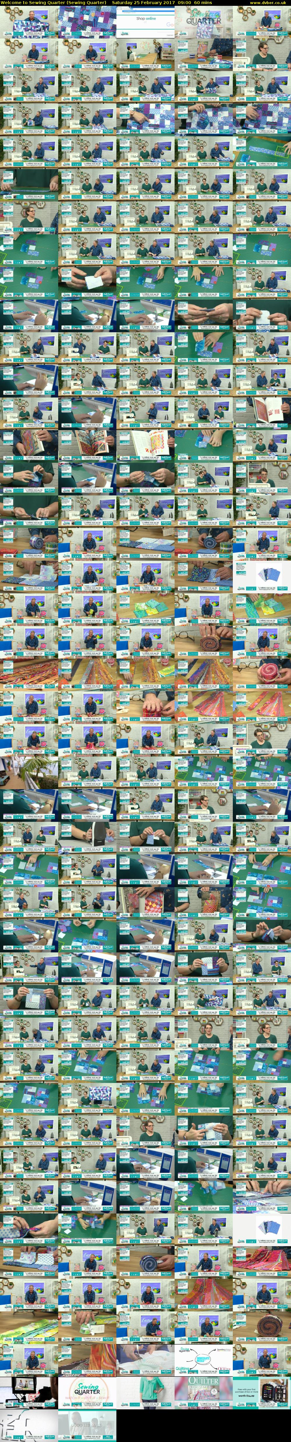 Welcome to Sewing Quarter (Sewing Quarter) Saturday 25 February 2017 09:00 - 10:00