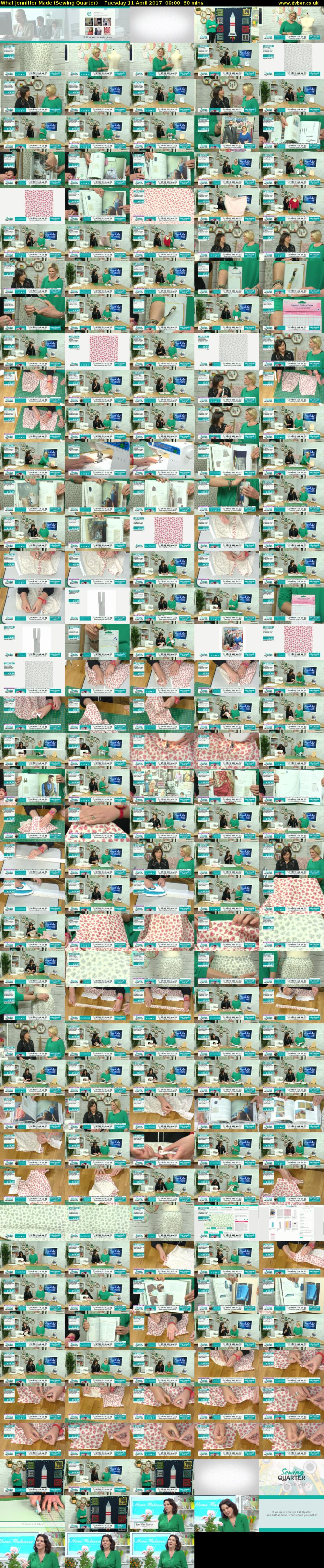 What Jenniffer Made (Sewing Quarter) Tuesday 11 April 2017 09:00 - 10:00