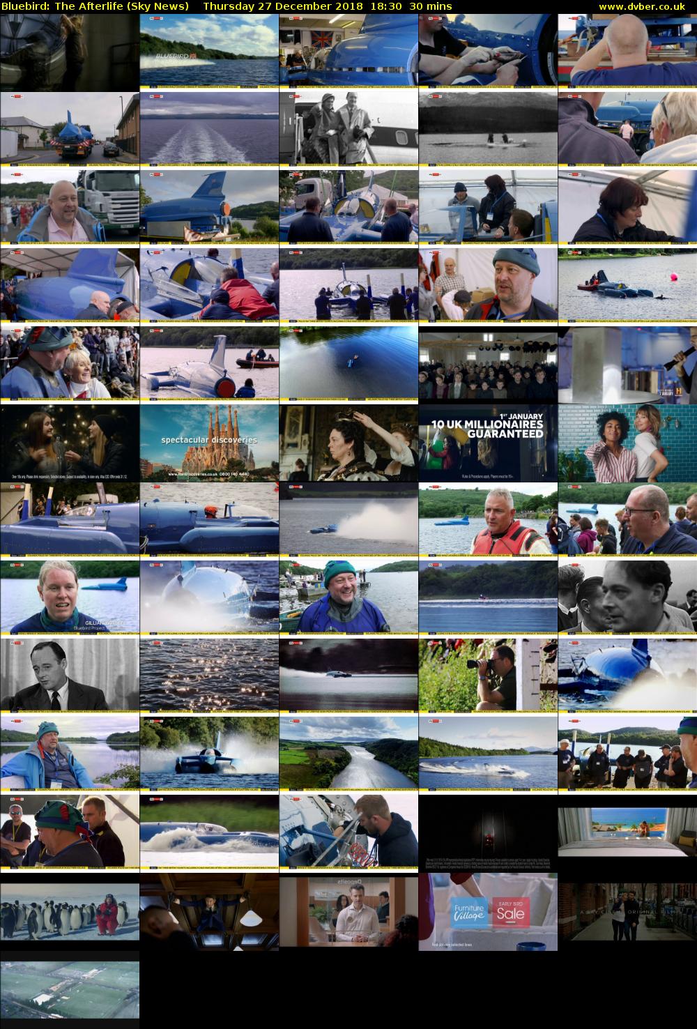 Bluebird: The Afterlife (Sky News) Thursday 27 December 2018 18:30 - 19:00