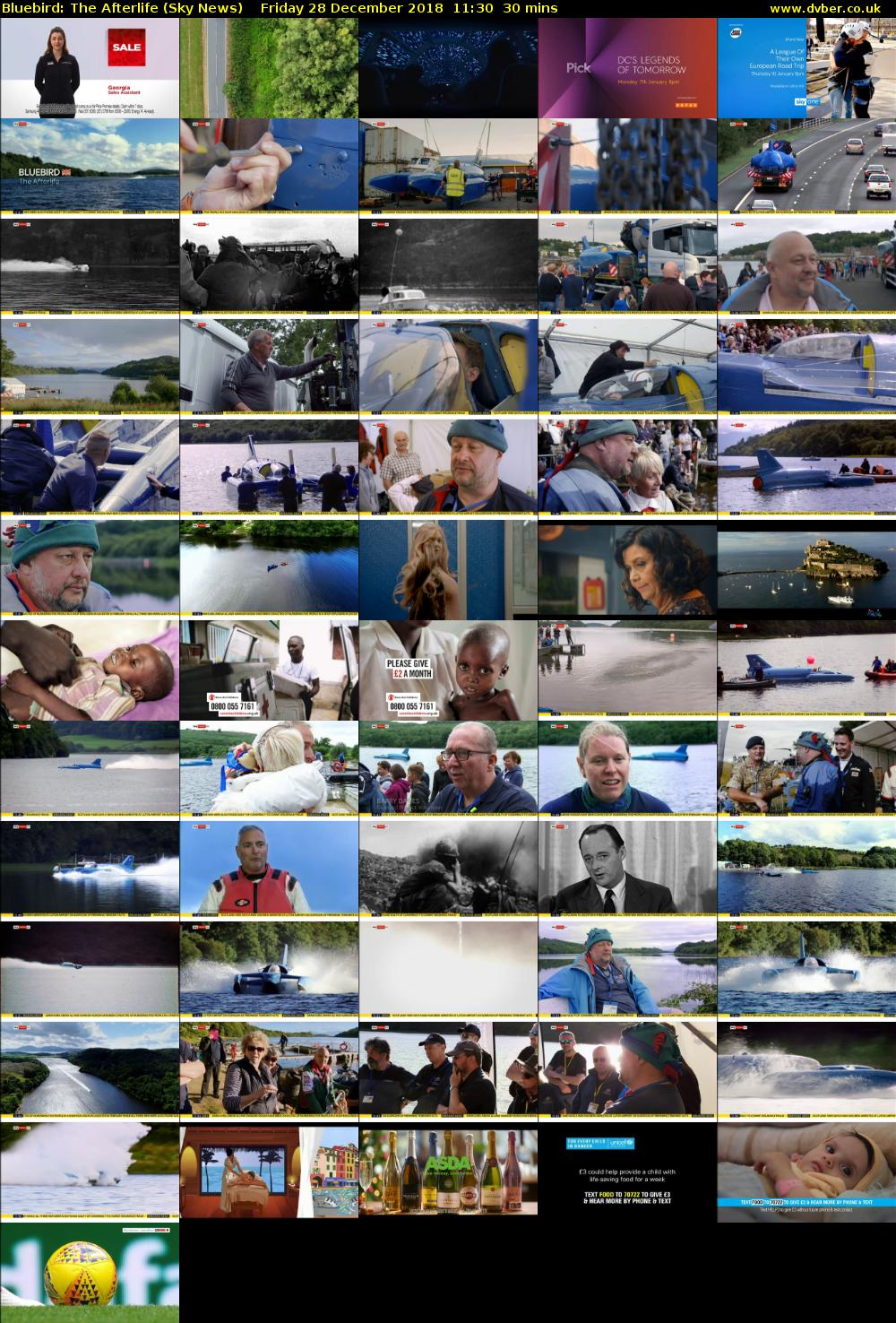 Bluebird: The Afterlife (Sky News) Friday 28 December 2018 11:30 - 12:00