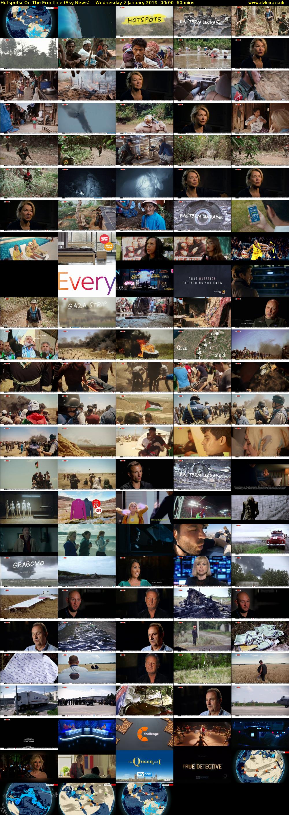 Hotspots: On The Frontline (Sky News) Wednesday 2 January 2019 04:00 - 05:00