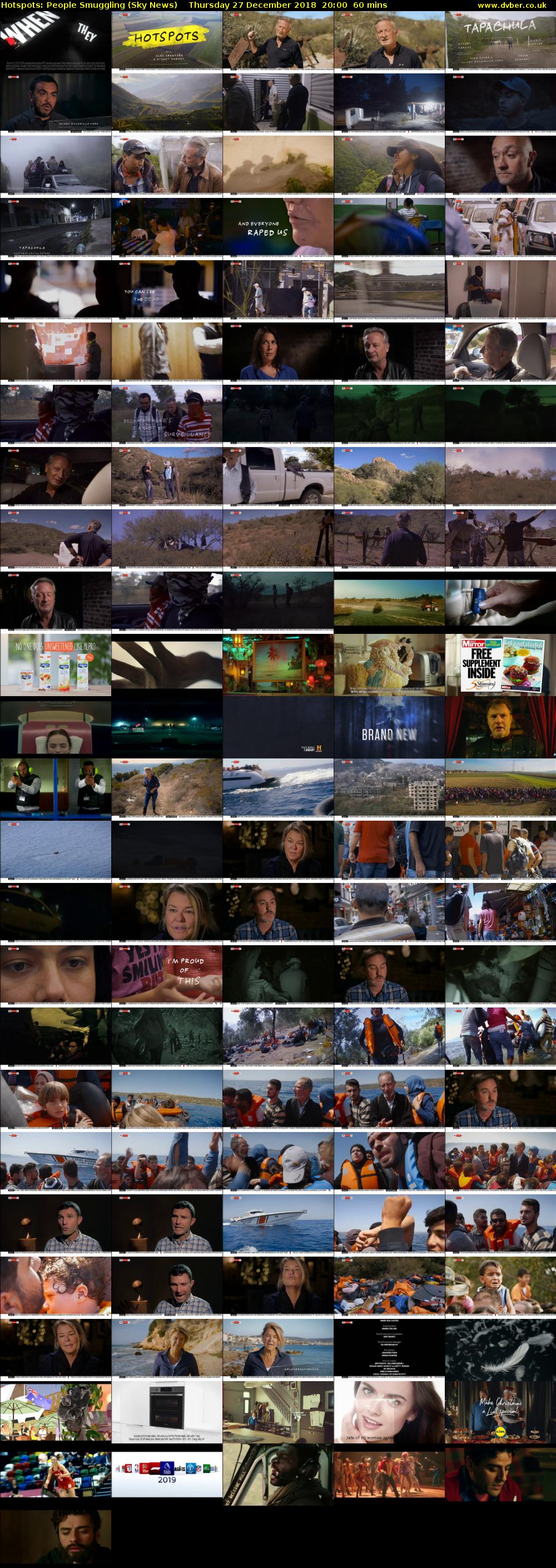 Hotspots: People Smuggling (Sky News) Thursday 27 December 2018 20:00 - 21:00