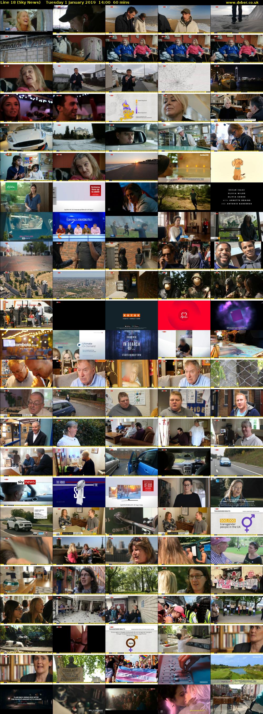 Line 18 (Sky News) Tuesday 1 January 2019 14:00 - 15:00