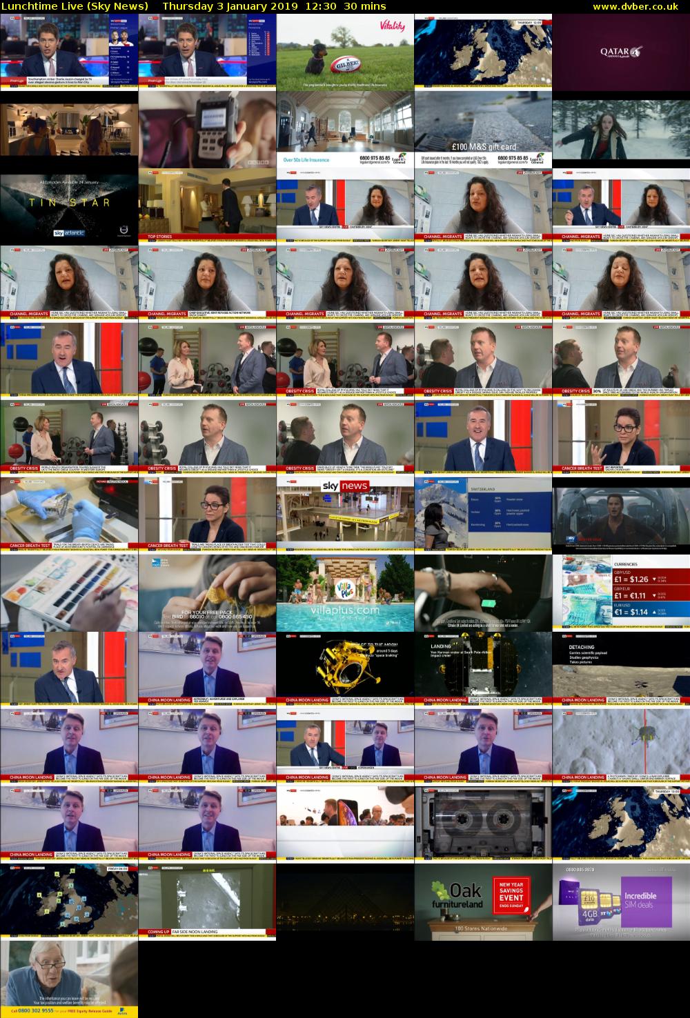 Lunchtime Live (Sky News) Thursday 3 January 2019 12:30 - 13:00