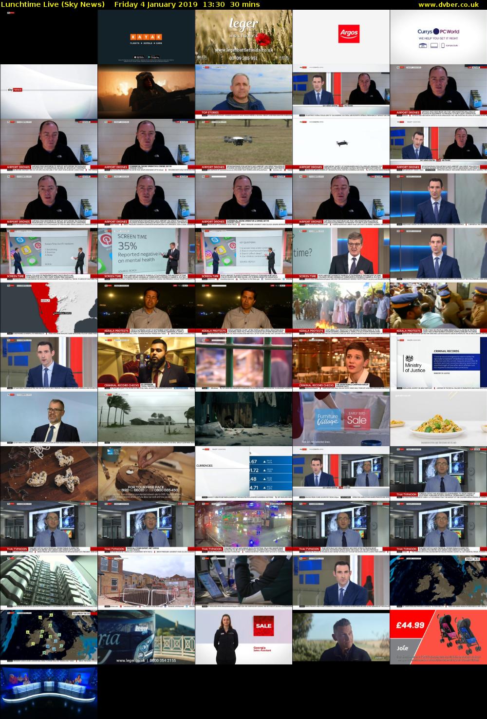 Lunchtime Live (Sky News) Friday 4 January 2019 13:30 - 14:00